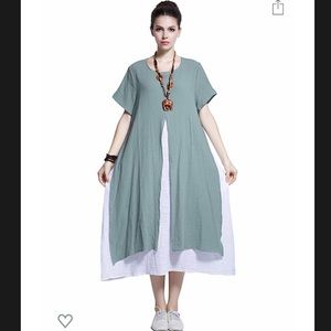 Soft Linen Cotton Dress